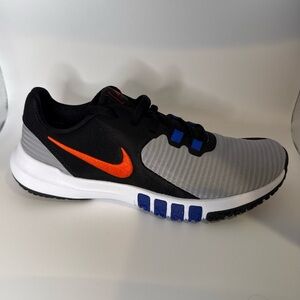 Nike Men's Flex Control TR4 | Black, Gray, and Team Orange Size 7 Athletic Shoes